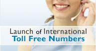 International Toll Free Numbers